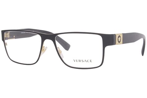 versace glasses frames mens|versace gold frame glasses men's.